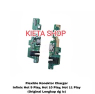 Infinix Hot 9 Play / 10 Play Papan Board Pcb Konektor Conektor Cas Charger Infinix 9 Play Hot 10 Play X688 Original