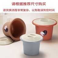 【Ready stock】痰盂家用加厚带盖坐便器婴儿夜壶防臭儿童男女宝宝便盆小尿盆尿桶% positive review rate: Thick spittoon strap for home us 