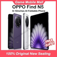 【1 Year Warranty】OPPO Find N5 5G Smartphone/8.12inches Find N5 AI Foldable Phone/Snapdragon 8 Elite/