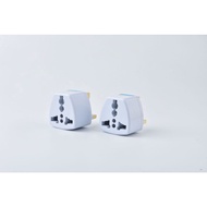 2 PCS 3 Pin Travel Adaptor 250V/13A Universal Power UK Plug Charger Adapter Conversion Plug Multi Po