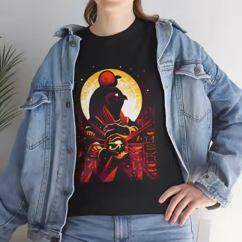 Helios Shirt Ancient Egyptian Ennead God T-Shirt God of Sun Ra Shirt Men Women Fashion Daily Life Su