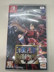 二手中文版One Piece 海賊無雙4 Nintendo Switch 遊戲