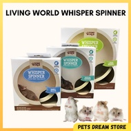 Living World Whisper Spinner Silent Hamster Wheel | Quiet Exercise Wheel for Small Animals Hamsters 