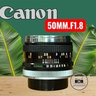 CANON LENS FD 50MM.F1.8 FD MOUNT