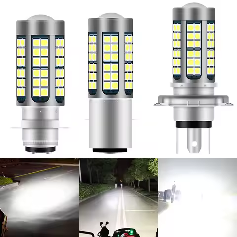 H4 LED Lights for Motorcycle H4 LED Lamp P15D LED DRL Driving Lights BA20D LED Headlight Fog Light H