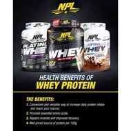 NPL Platinum Whey+ 2kg Muscle Recovery Growth Building Casein 7Source Protein