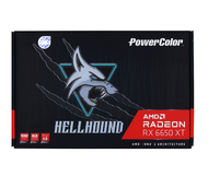 การ์ดจอ VGA (การ์ดแสดงผล) POWERCOLOR HELLHOUND AMD RADEON RX 6650 XT 8GB GDDR6 (AXRX 6650 XT 8GBD6-3