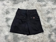 กางเกงขาสั้นวินเทจ"Double Dickies" ฟรีไซส์ เอวสม็อคหลัง 22-28นิ้ว มือหนึ่ง(ถ่ายจากสินค้าจริง)