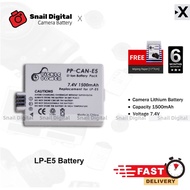 สำหรับ Canon กล้อง LP-E5 PP-LPE5แบตเตอรี่สำหรับ Kamera Canon EOS 500D EOS 450D จูบ EOS X3จูบ EOS F