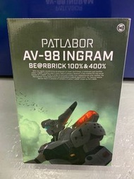 MEDICOM TOY BE@RBRICK 100% & 400% PATLABOR AV-98 INGRAM 機動警察