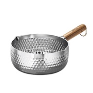 [Best Seller] [Aoran] Periuk Yukihira Keluli Tahan Karat 304, Periuk Susu Ekstra Tebal, Periuk Mee S