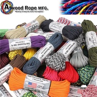 US Atwood Rope550 Military Specification Nylon Umbrella Rope Mountaineering Safety Rope Outdoor Surv