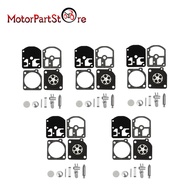 5 Sets Carburetor Repair Rebuild Kit Diaphragm Gasket for ZAMA RB-11 C1S-S1 Stihl 009 010 011 012 01