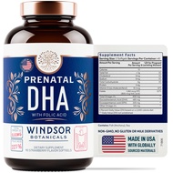 Prenatal Vitamins with DHA and Folic Acid - Fetal Development and Pregnancy Support - High-Potency P