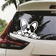 CUTTING STICKER DOG THINNING CUTE CAR WINDOW STICKER DOG SIGN COOL CAR STICKER