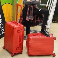 ST-⛵ 【One Piece】Yuluxing Anti-Scratch Aluminium Frame Luggage Suitcase Luggage20/22/24/26/29Inch HSNM