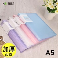 Folder A5 Music Score Storage Box Test Paper Folder 2ZOD