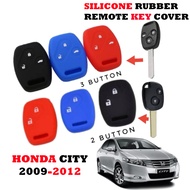 Honda City 2007 2009 Car Silicone Remote Key Cover Casing Keychain Covers Kunci Kereta Accessories