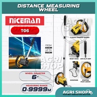Agrishop NICEMAN Distance Measuring Wheel T06 Telescopic Handle 157cm/6-inch