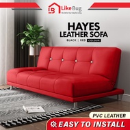 ⚡️LIKE BUG⚡️ Hayes PU Leather Sofa Bed / Sofa katil / sofa murah