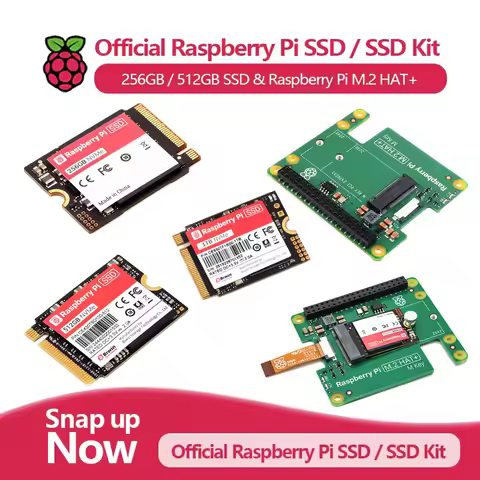Raspberry Pi 5 Official M.2 NVME 2230 SSD Kit Raspberry Pi SSD 256/512GB M.2 NVME 2242/2230 Expansio