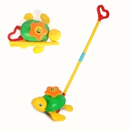 Baby push walker, baby walker, push turtle stroller, a small turtle toy for babies learning to walk