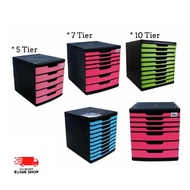 Document Drawer  TRAY STORAGES | Plastic Drawer | Laci Dokumen | 5 Tiers 7 Tiers 10 Tiers
