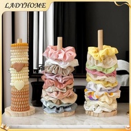 LH Wood Hair Scrunchies Organizer  Bracelet Holder Display Stand KZ