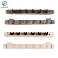 Dovewill Billiard Pool Cue Holder Wood 6 Cues Wall Mounted Organizer Professional Rack for Billiards