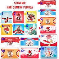 Youth Pledge Wallet Youth Pledge Day Souvenir Coin Purse