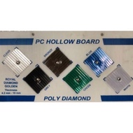 Polycarbonate 4mm [1/2 Roll] - Atap Fiber Polycarbonate