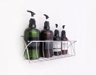 免鑽孔不鏽鋼浴室置物架 衛生紙架 瓶罐架 無痕貼片置物架 萬用架