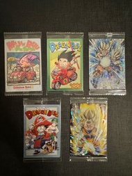 龍珠餅卡 Dragon Ball Itajaga vol 5 6 餅咭