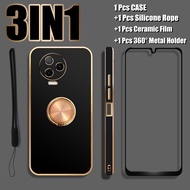 3 IN 1 For Infinix Note 12 2023 Infinix Note 12 Pro 4G Infinix X676C/X676B Infinix Note 20 Case Luxu