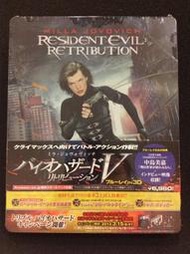 [BD](現貨)全新 絕版 日版 惡靈古堡5天譴日3D+2D藍光 雙碟鐵盒獨家限量版(英語日語發音、英文日文字幕)