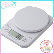 Tanita Cooking Scale in a compact design that saves space. Comes with trial batteries. Measures up t