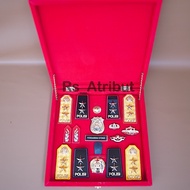POLICE IRJEN RANK BOX SET PREMIUM POLICE RANK GIFT SOUVENIR/