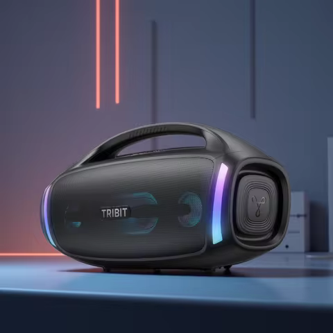 TRIBIT StormBox Blast 2 Bluetooth Speaker, 200W Power With Subwoofer Outdoor IP67 Party Speaker, 30H
