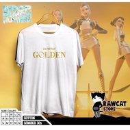 ANIME KPOP DEMON HUNTERS T-SHIRT - HUNTRIX GOLDEN