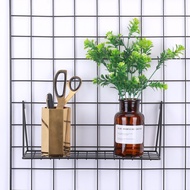 Kaforise Hanging Straight Shelf for Wire Wall Grid Panel, Small Wire Wall Organizer and Display Shel