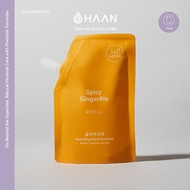 HAAN Hydrating Hand sanitizer Refill Spicy Ginger Ale 100ml ถุงเติมสเปรย์แอลกอฮอล์ทำความสะอาดมือพร้อมให้ความชุ่มชื้น แบรนด์ ฮาน กลิ่น สไปซี่ จินเจอร์ เอล์