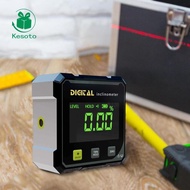 Kesoto Digital Inclinometer Backlight Data Retention Function Carpentry Practical Digital Angle Gaug