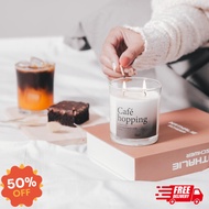 ๋KJ scented candle เทียนหอมไขถั่วเหลือง soy wax candle 2 WICKS ขนาด 250ml. ส่งฟรี