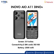 INOVO AIO A11 DINO+ ฟีเจอร์โฟน A11 Dino+ ( หน้าจอ 3.9 นิ้ว )