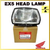 [100% ORIGINAL HONDA] EX5 EX5-DREAM LAMPU DEPAN HEAD LAMP ASSY  WITH SOCKET & BULB 33100-GN5-921ZK