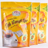 Ros 888 Fragrance Tea [Teko Bag Tea 2g x 12's / 20's / 40's]