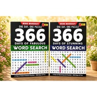EDUKID + MIND WORKOUT ONE DAY,ONE PUZZLE 366 DAYS WORD SEARCH