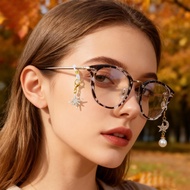 Retro Cross Star Pearl Glasses Chain Charms | Personalized Trendy Glasses Accessories, Detachable DI