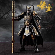 Black Myth Monkey King Assembly Toy for Boys Educational Collectible Figure Blind Box Golden Ruler P