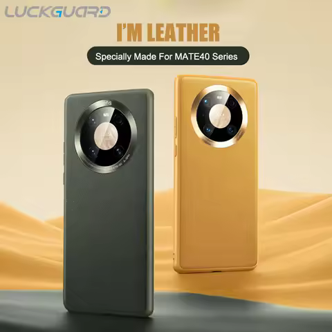 Original Leather For Huawei Mate 40 Pro Mate40 Plus Case Luxury Full Protective Business Shockproof 